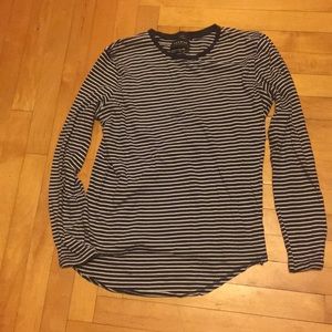 Long sleeve striped tee